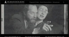 Desktop Screenshot of diedramatischebuehne.de