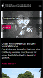 Mobile Screenshot of diedramatischebuehne.de